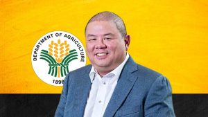 Department of Agriculture Secretary Franciso Tiu Laurel Jr.